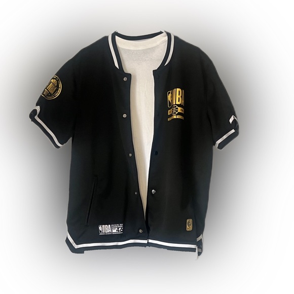 NBA Warmup Jersey Black/Gold - Picture 6 of 7